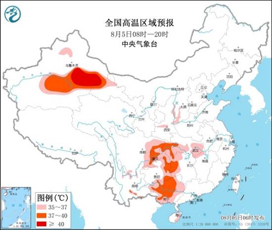 高温黄色预警连发7天,湖南重庆等地最高温超37℃