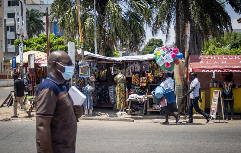 加纳第三波新冠肺炎疫情发展迅速 近八成病例感染德尔塔毒株