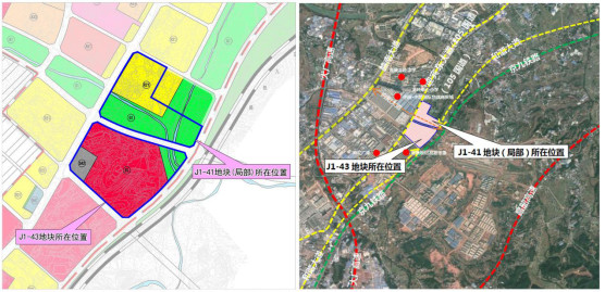 南康区龙岭向阳大道两侧j141j143地块局部规划调整公示