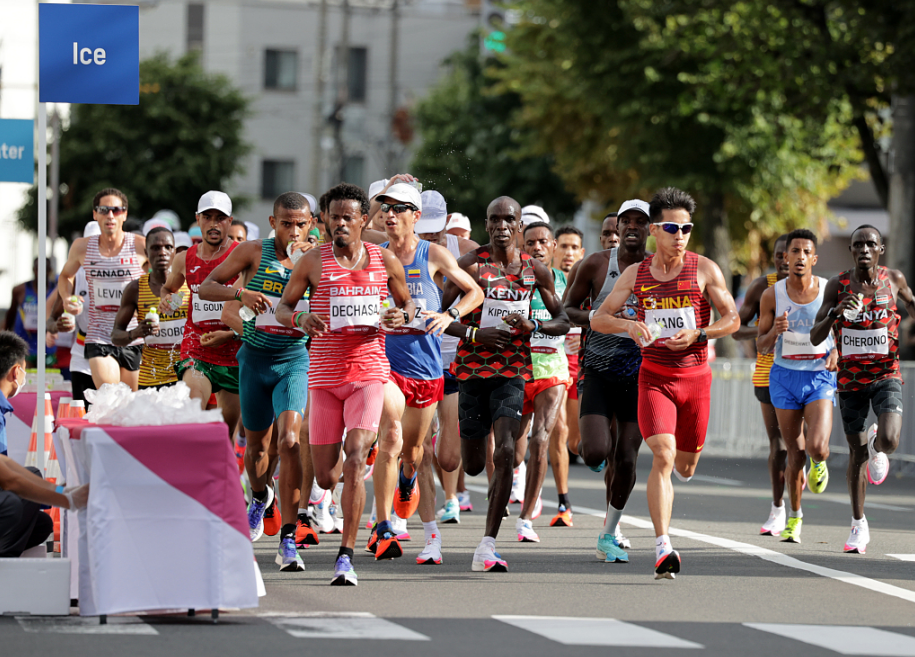 中国选手杨绍辉获得男子马拉松第19名|杨绍辉|马拉松|东京奥运会_新浪