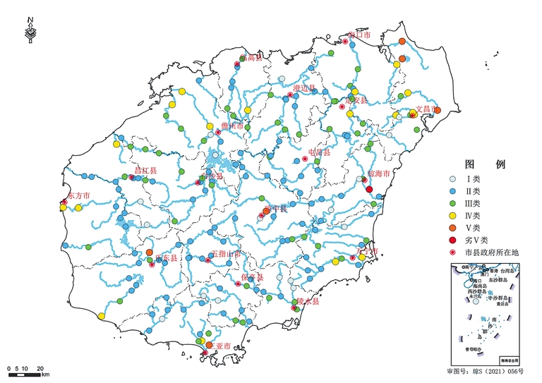 2021年第二季度海南省生态环境质量公报
