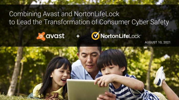 NortonLifeLock宣布和Avast PLC合并 交易规模达84亿美元