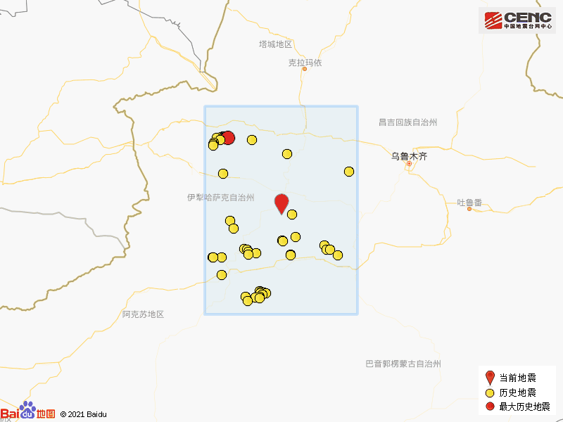 新疆巴音郭楞州和静县发生3 4级地震 新疆 地震 巴音郭楞州 新浪新闻