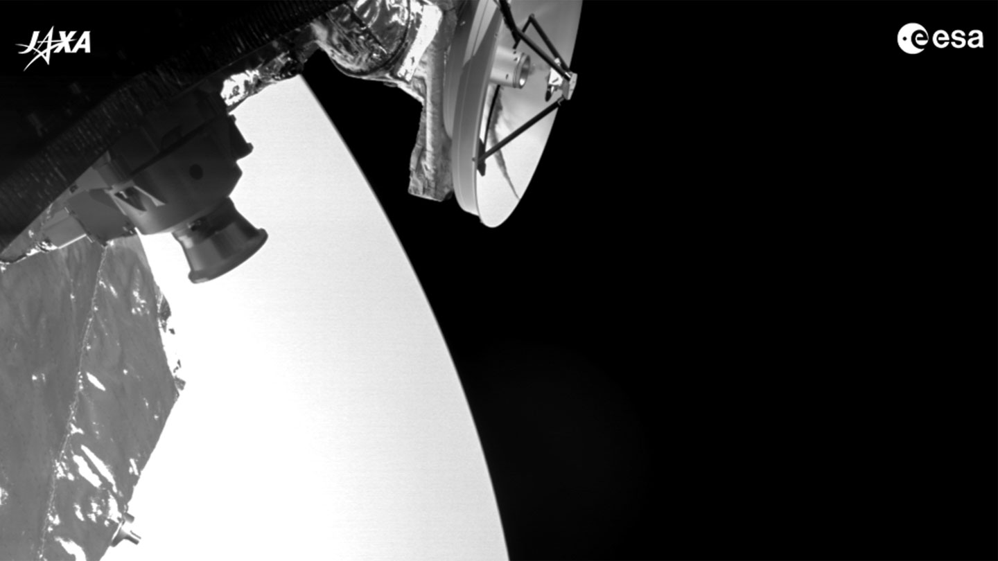 BepiColombo水星探测任务人员分享航天器飞掠金星的新图像