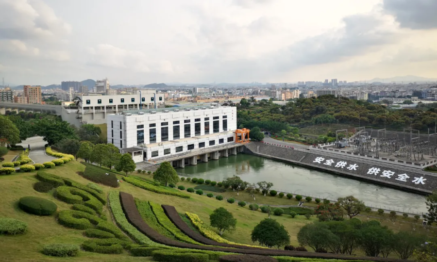 東深供水工程金湖泵站.鄒錦華攝