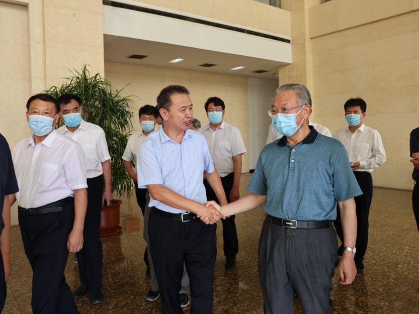 李猛,滨州市委书记佘春明,无棣县委书记丁锋,县长郑振亮,鲁北高新区党