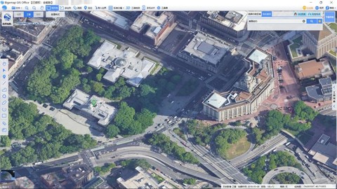 美国纽约(卫星地图来源:bigemap大地图)