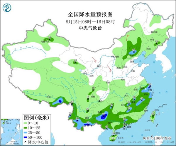 长江中下游降雨减弱 云南等局地仍有暴雨 华北需防强对流