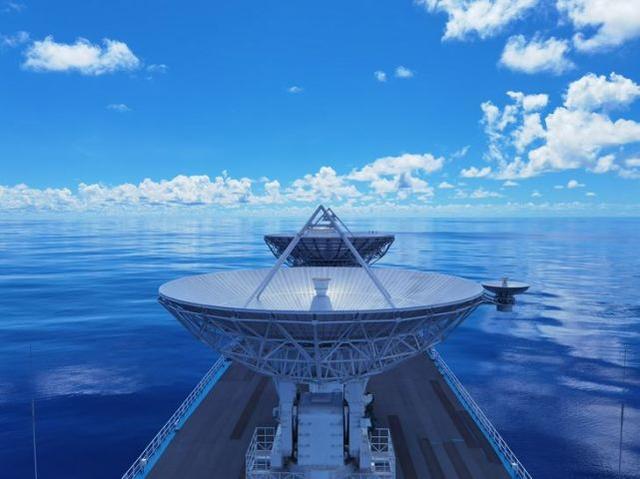远望6号船再赴大洋执行海上测控任务