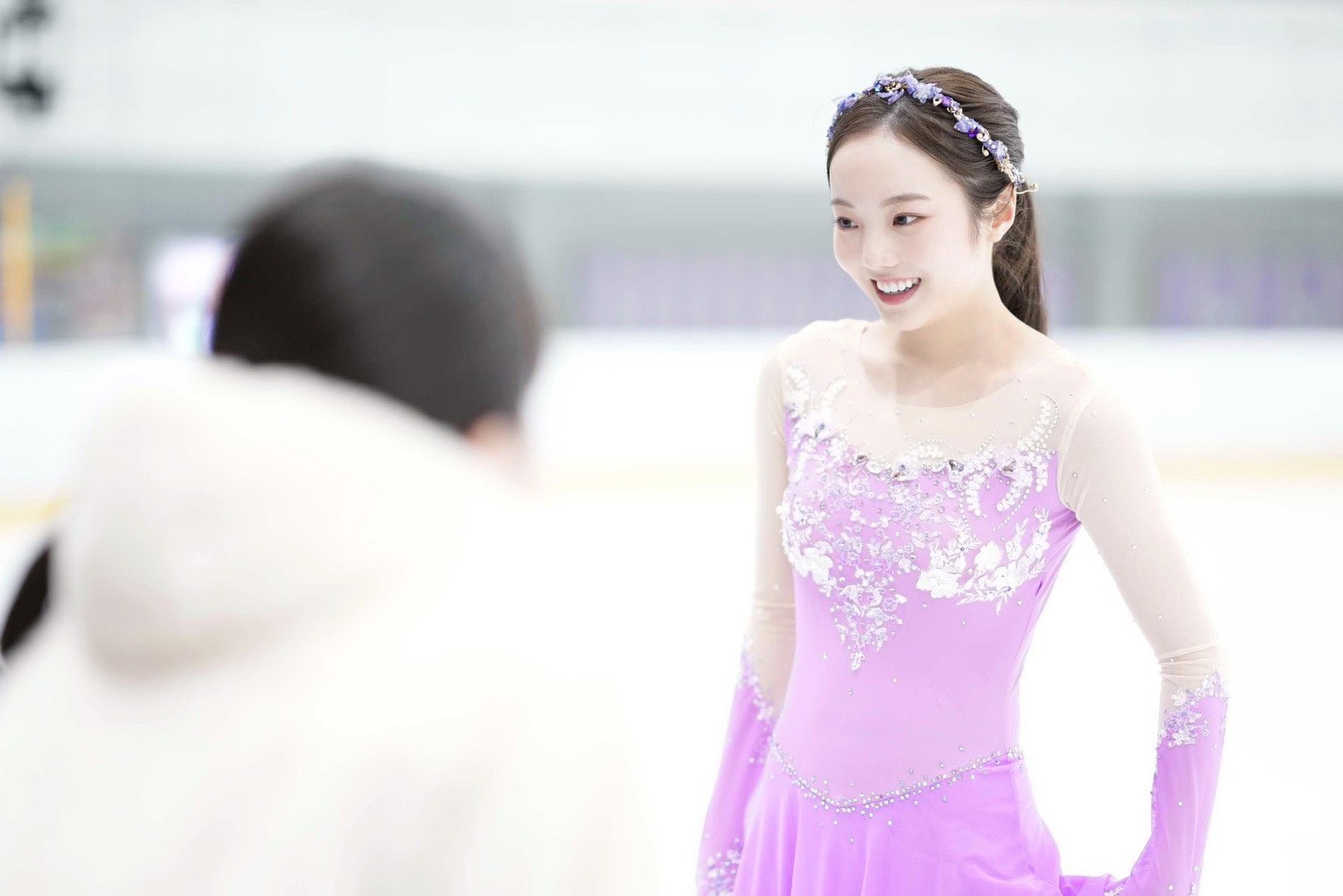 日本花滑选手本田真凛cos蝴蝶忍甜美颜值走红网络