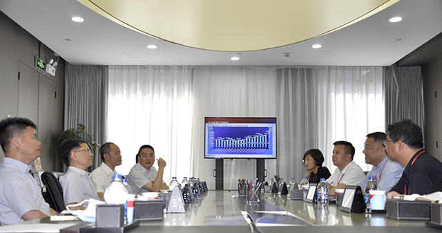 2021年8月17日,国投党组成员,纪检监察组组长胡昌元赴美亚柏科北京