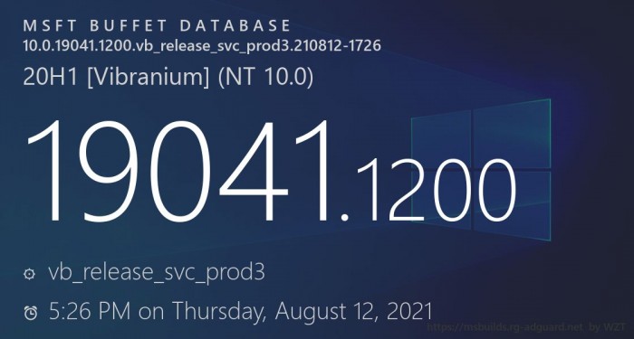 [图]微软发布Windows 10 21H2/21H1新预览版Build 19044.1200