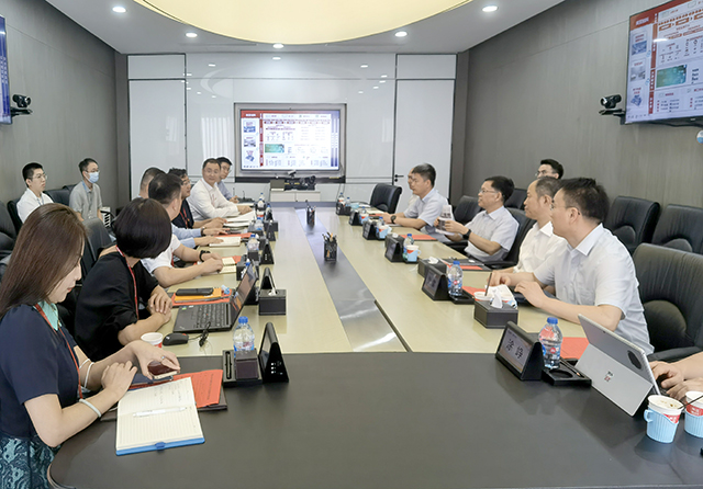 2021年8月17日,国投党组成员,纪检监察组组长胡昌元赴美亚柏科北京