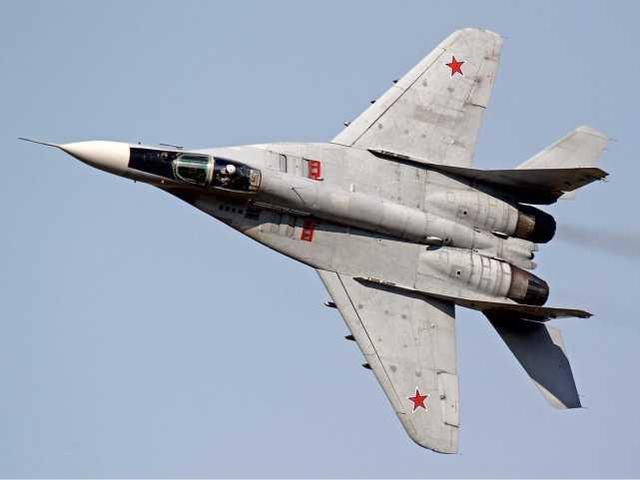 俄国防部：俄军一架米格-29战斗机在训练场附近坠毁，飞行员遇难