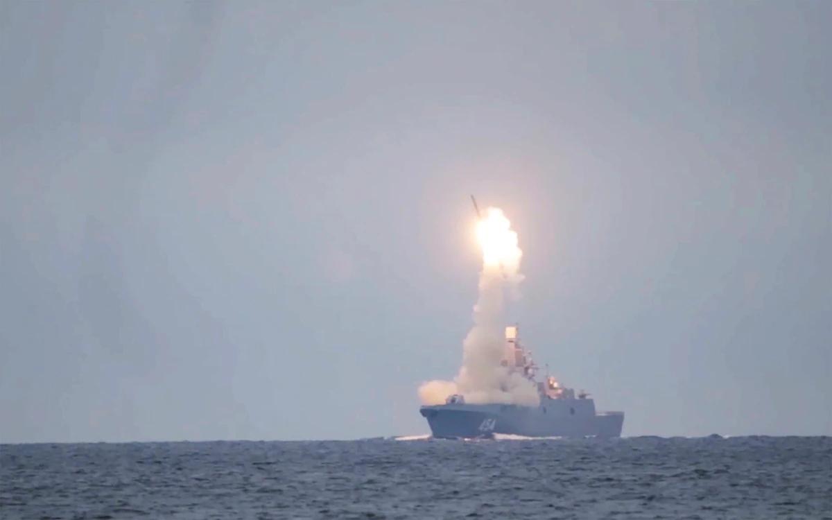 俄海军试射“锆石”高超声速反舰导弹 资料图
