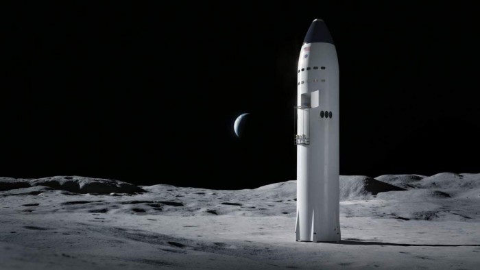 蓝色起源提起诉讼后  SpaceX的月球登陆器合同再次被搁置