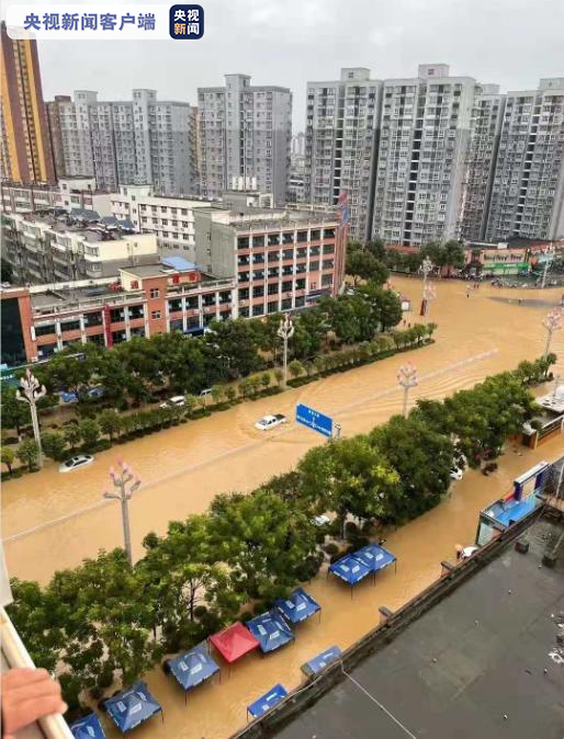 陕西多地暴雨！6条河流6站超警洪水 勉县出现220毫米强降雨