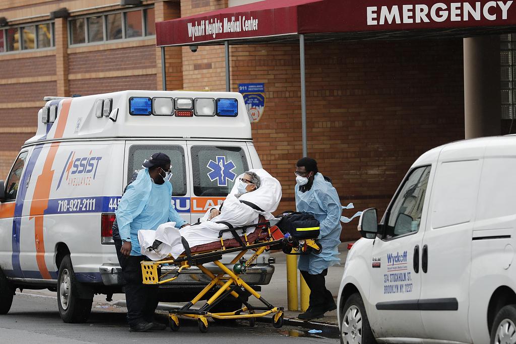 疫情或更早现身全美多地 当地时间2020年4月3日,美国纽约皇后区一间