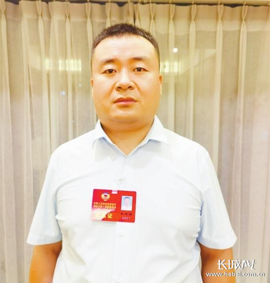 邢台市政协委员,巨鹿县森都家庭农场董事长张逢强.