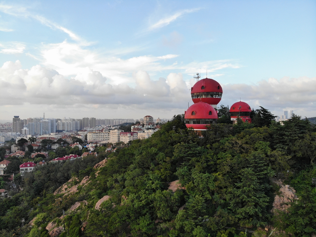 俯瞰青岛信号山的最佳角度,终于找到了!