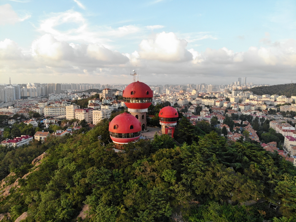 俯瞰青岛信号山的最佳角度,终于找到了!