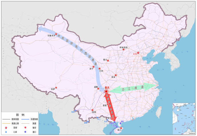 2019年8月,国家发展改革委印发《西部陆海新通道总体规划》(以下简称