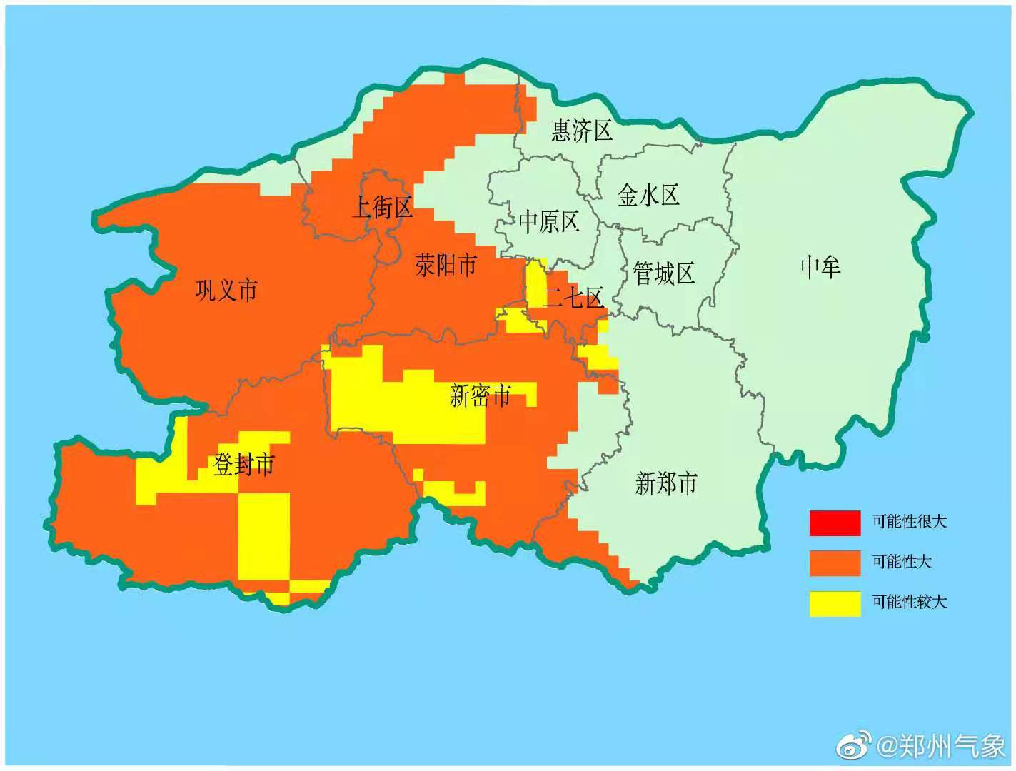 河南全省37座大中型水库超汛限水位