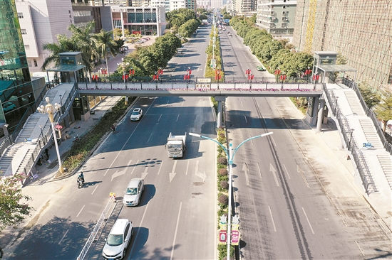 首批8座潮式天桥即将开通