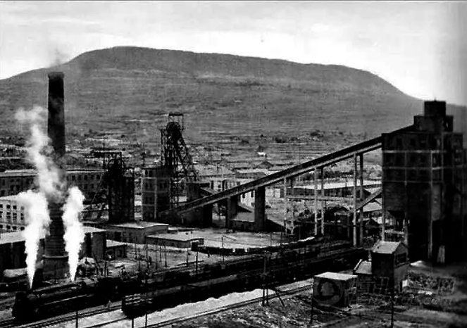 1953年,平顶山煤田旧照