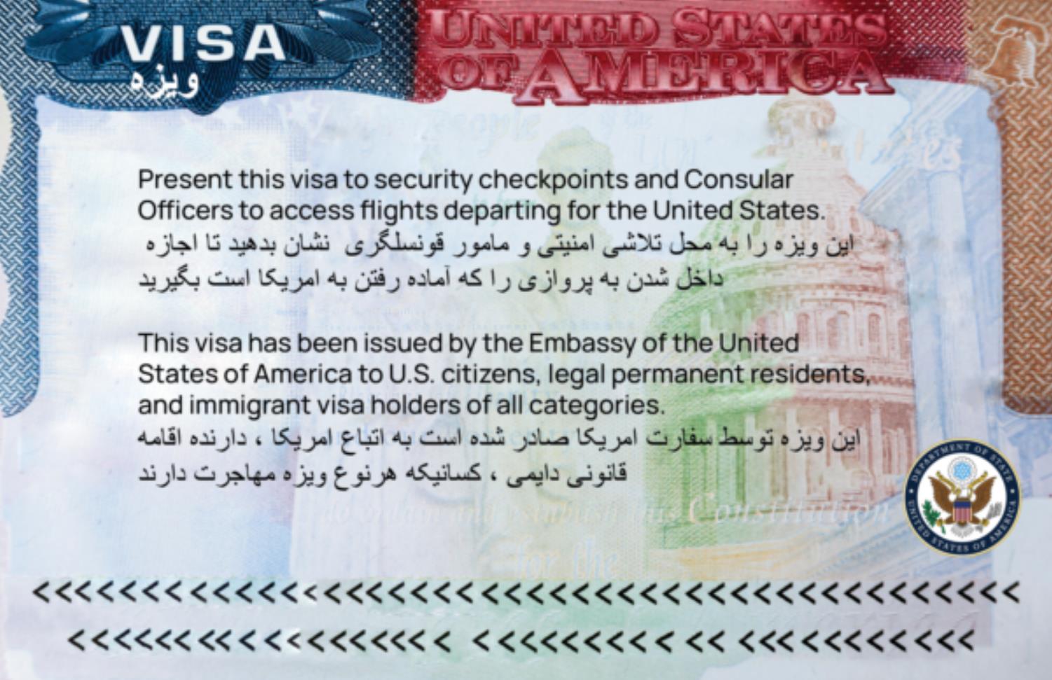 △美国向阿富汗人提供的所谓“签证”，并没有持有人姓名和身份核实信息