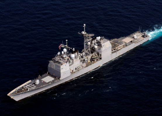 夏洛号导弹巡洋舰(图片来源:美国海军官网)
