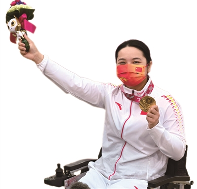 石龙妹陈敏仪再夺残奥会金牌
