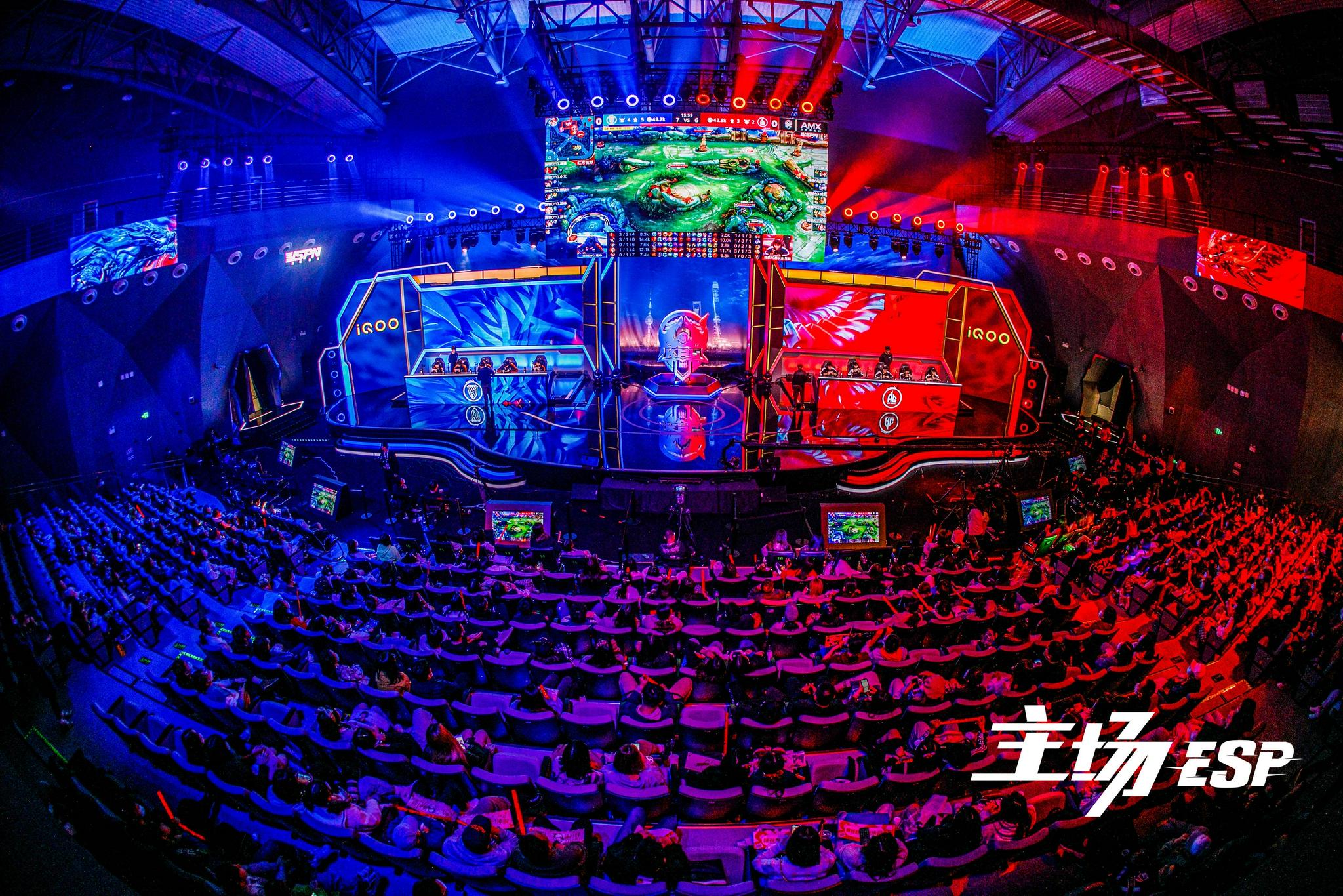 王者荣耀职业联赛官方主场落户主场esp,同时又引进qg电竞俱乐部运营