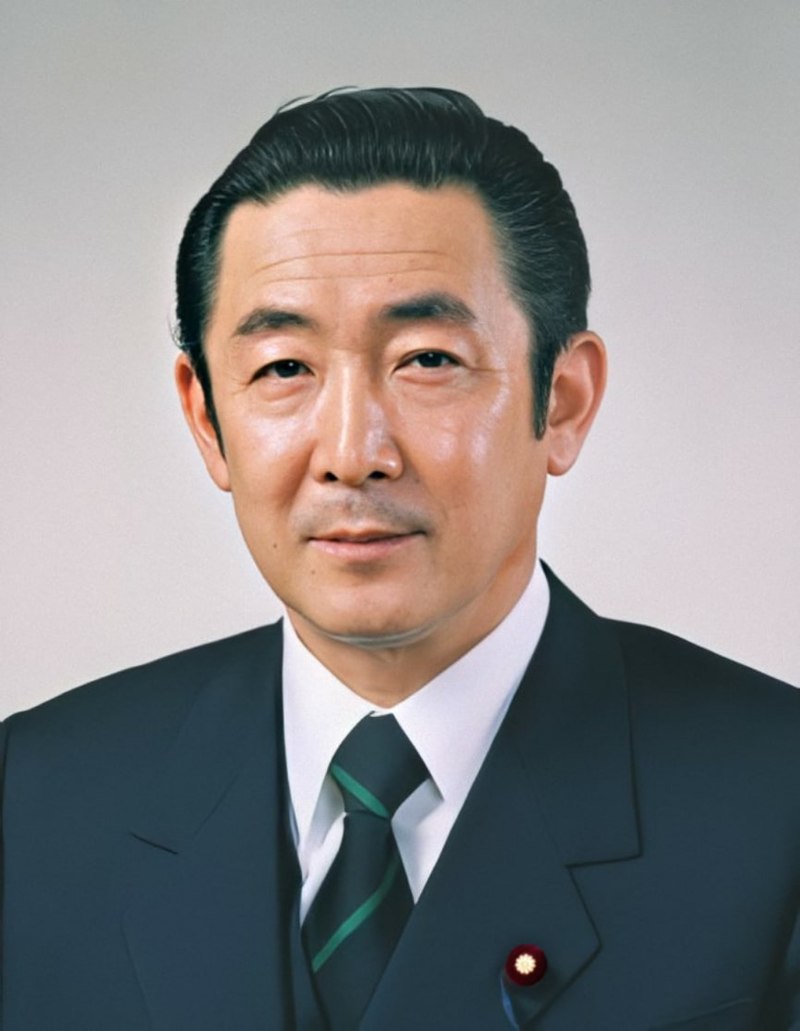 Former Japanese Prime Minister Ryutaro Hashimoto.Figure from the network