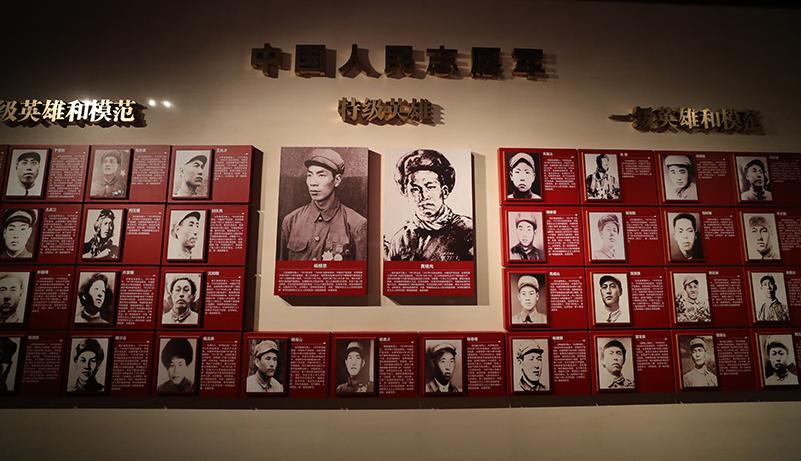 △ 这是位于辽宁省丹东市的抗美援朝纪念馆里的英烈墙。