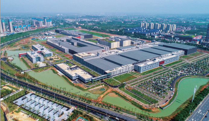 常德卷烟厂新工厂鸟瞰图