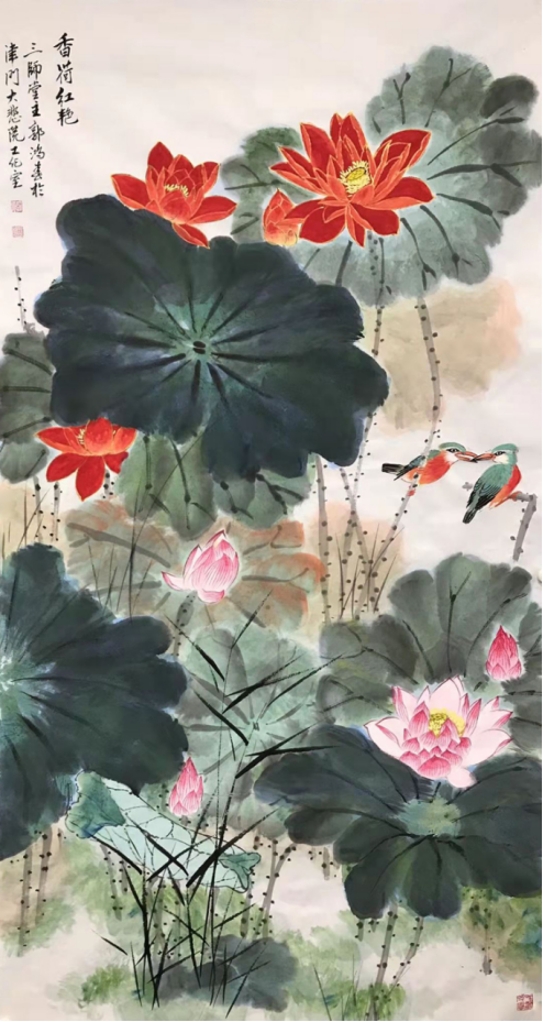 当代画家郭鸿春与他的艺术创作