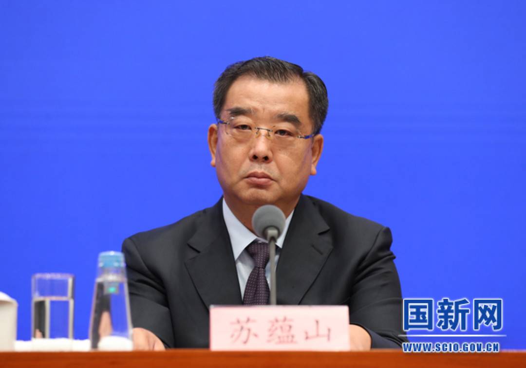 住房和城乡建设部建筑节能与科技司司长苏蕴山(图片来源:国新网)