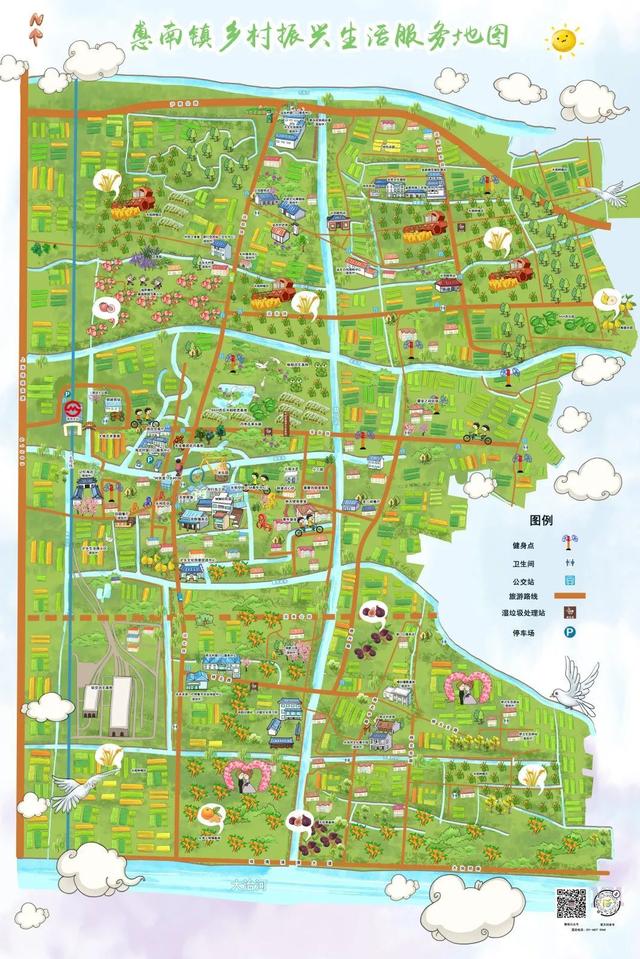 惠南镇乡村振兴生活服务地图