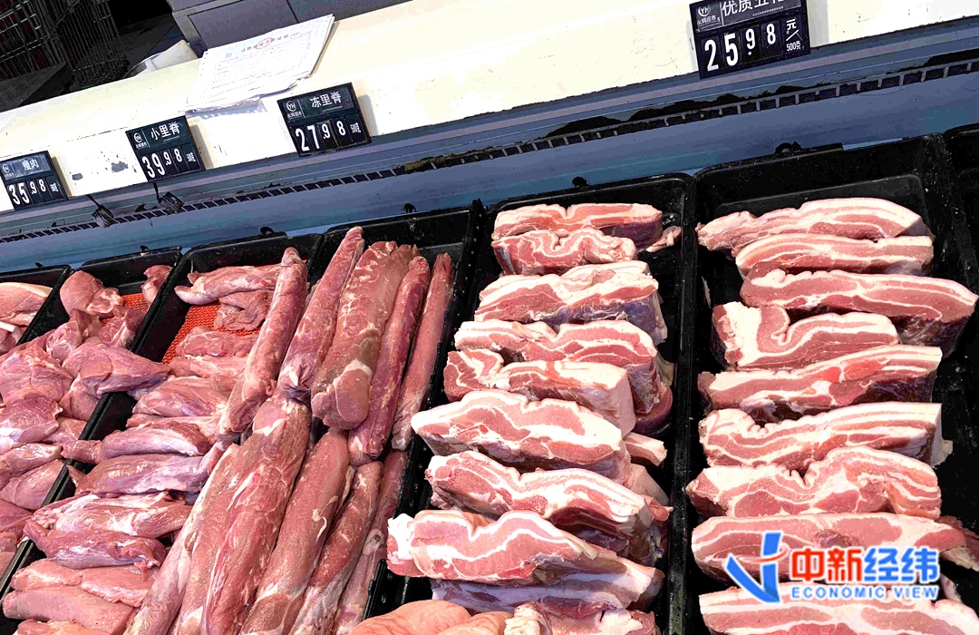 资料图:猪肉 中新经纬摄