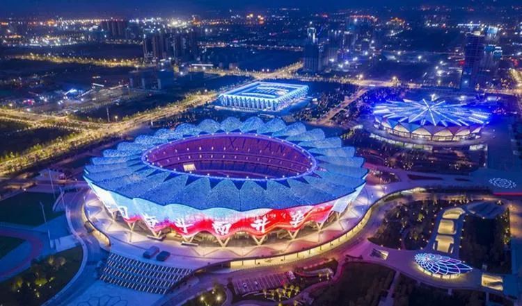 全运会主场馆之一:西安奥体中心