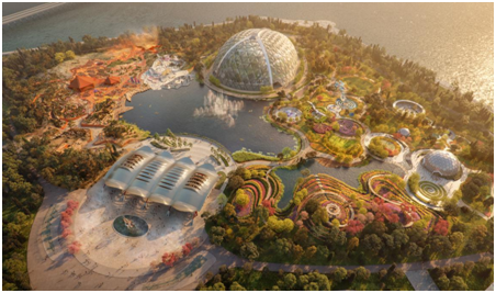 贯彻落实可持续发展实施方案 青岛东方伊甸园再添亮点