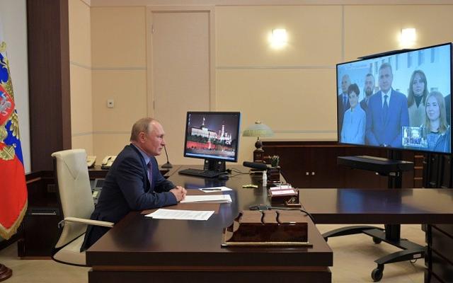 俄总统普京将在莫斯科郊区自我隔离 不会影响工作强度（图源：视觉中国）