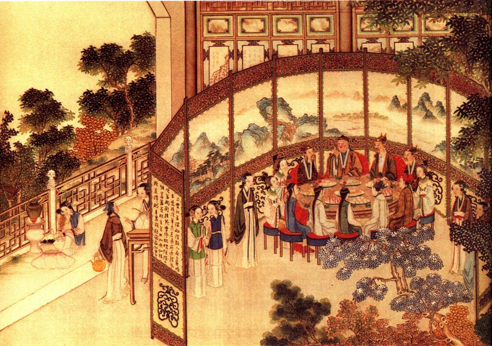 中秋家宴 人民视觉资料图