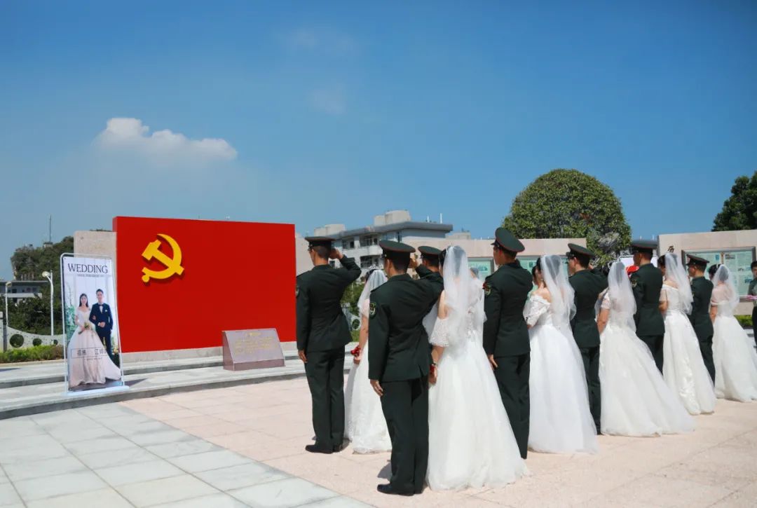 情定中秋开始我们的故事这场军营集体婚礼高甜
