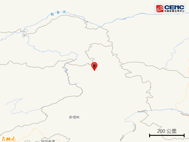 俄罗斯贝加尔湖以东发生5.5级地震