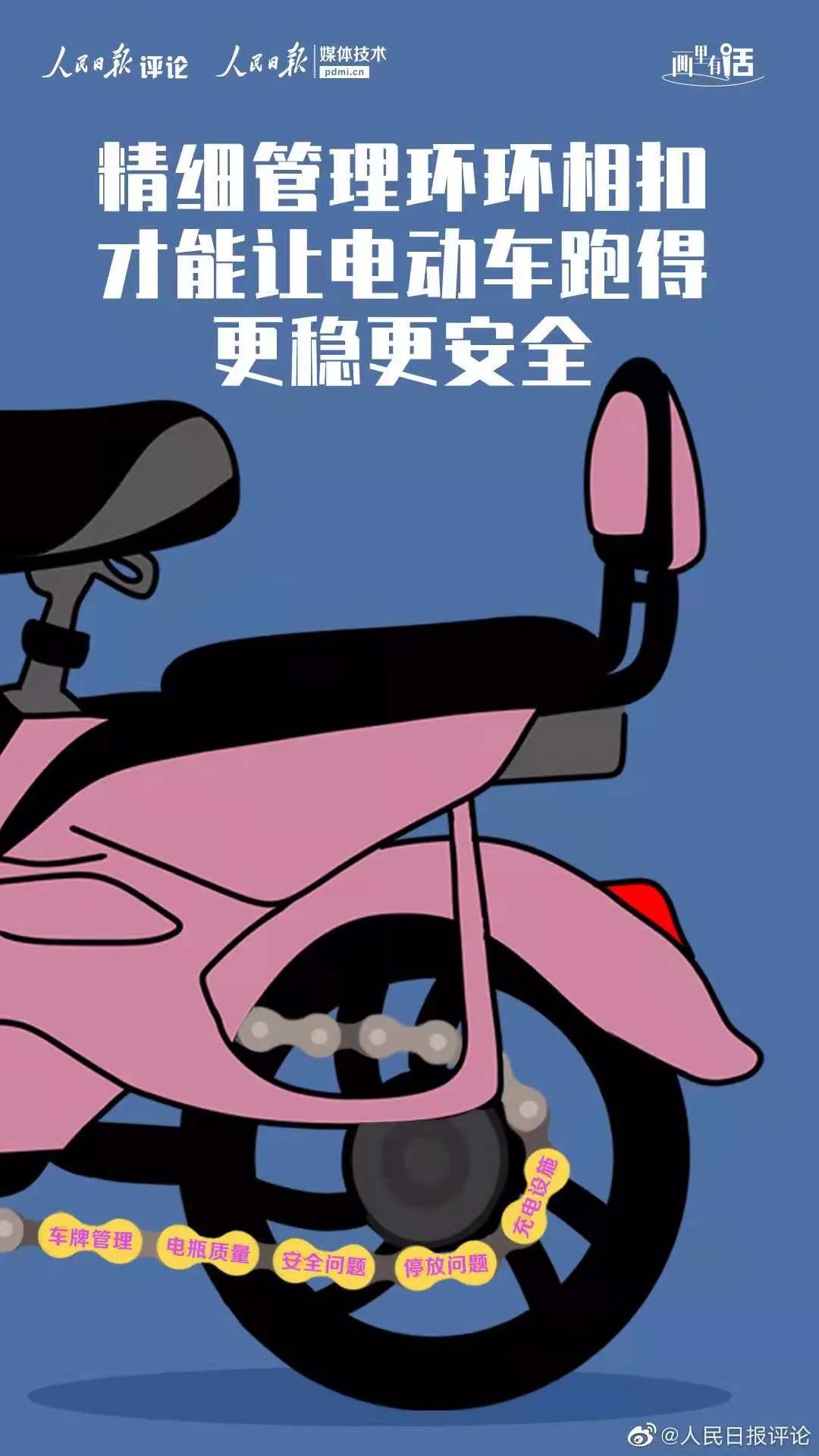 疏堵结合消除电动车安全隐患画里有话