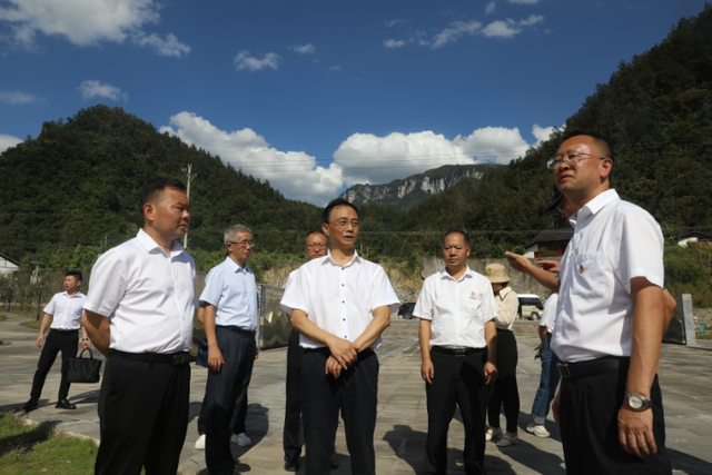 彭水县委书记石强在善感乡调研乡村振兴示范工作时强调:明确目标定位