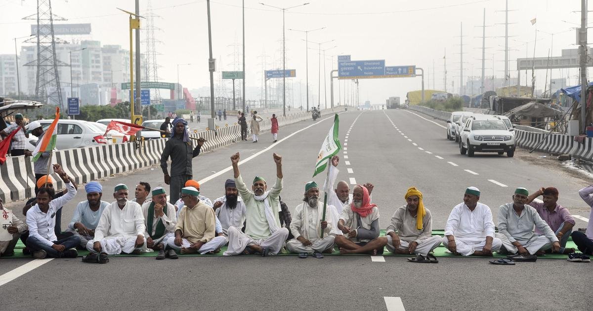 印各地农民举行抗议:封锁公路和铁路 致大规模拥堵|印度|农民|抗议