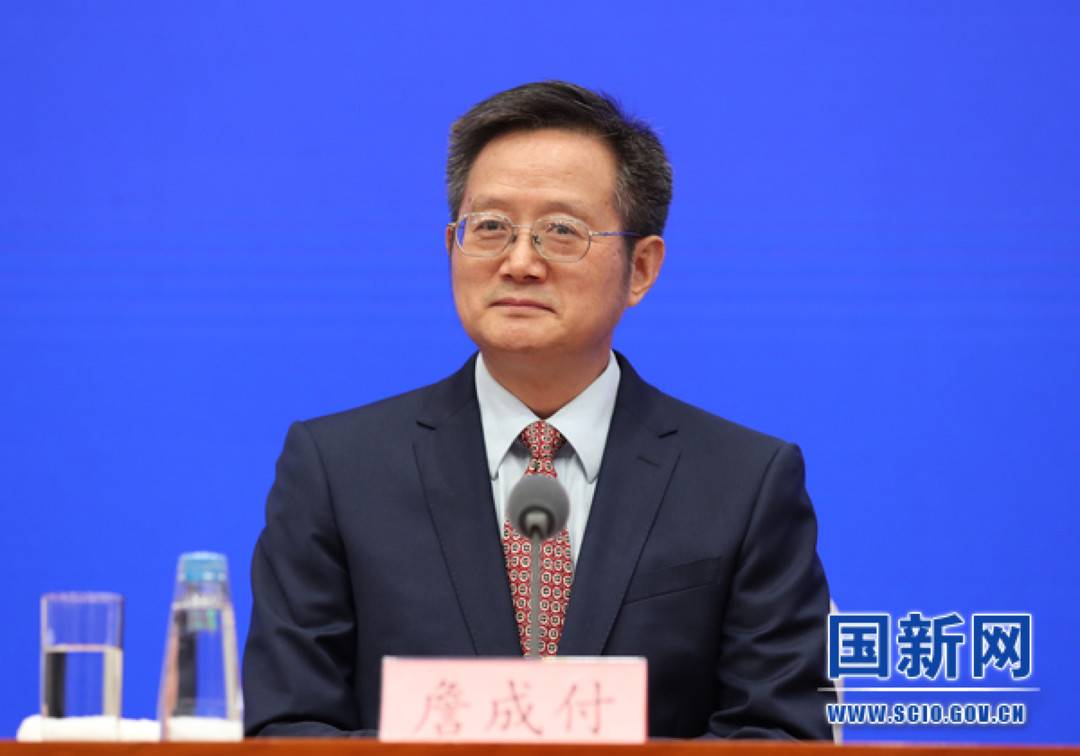 民政部副部长詹成付.图片来源:国新办